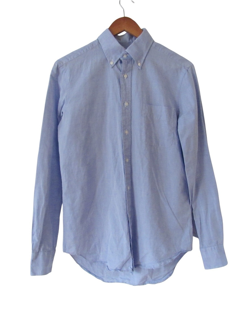 Kamakura 400 Madison Makers Shirt 39-87 (15 1/2 - 34 1/3) Blue Slim Fit Japan